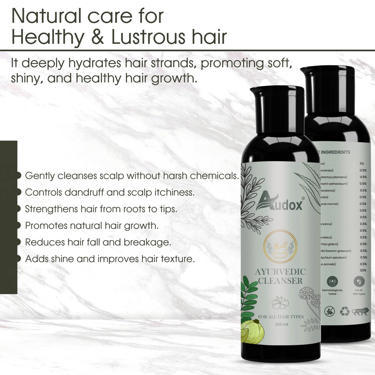 Audox Ayurvedic Hair Cleanser