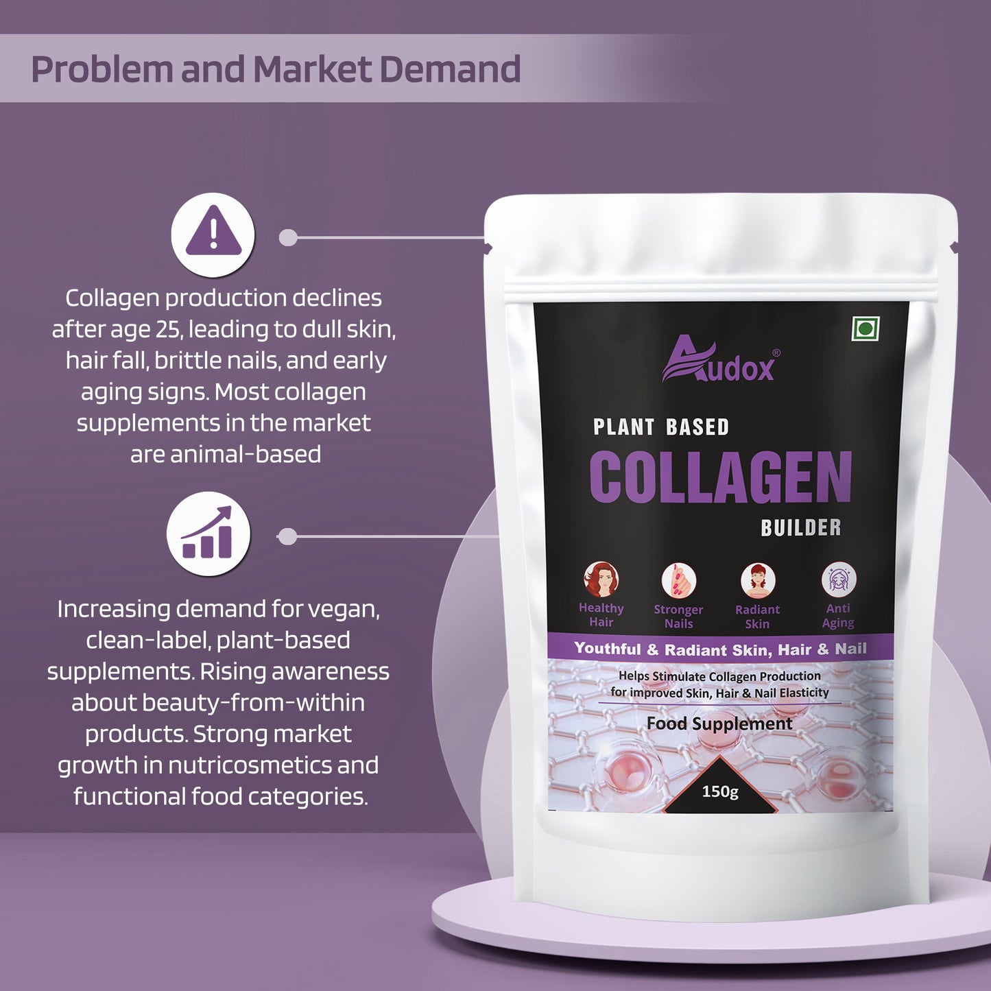 Audox Plant Based Collagen Builder
