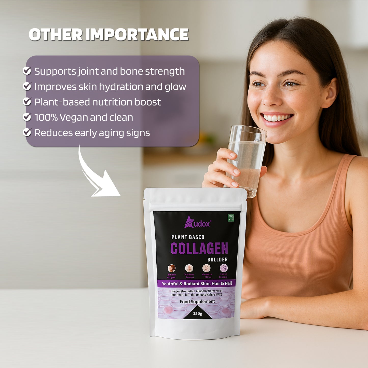 Audox Plant Based Collagen Builder