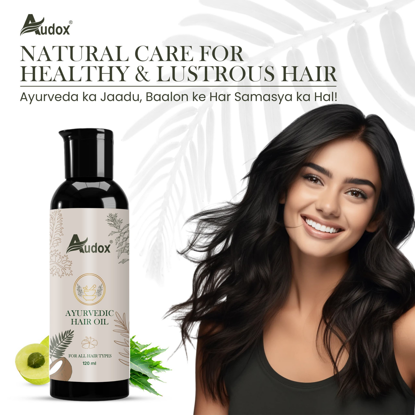 Audox Ayurvedic Hair Oil – 120 ml