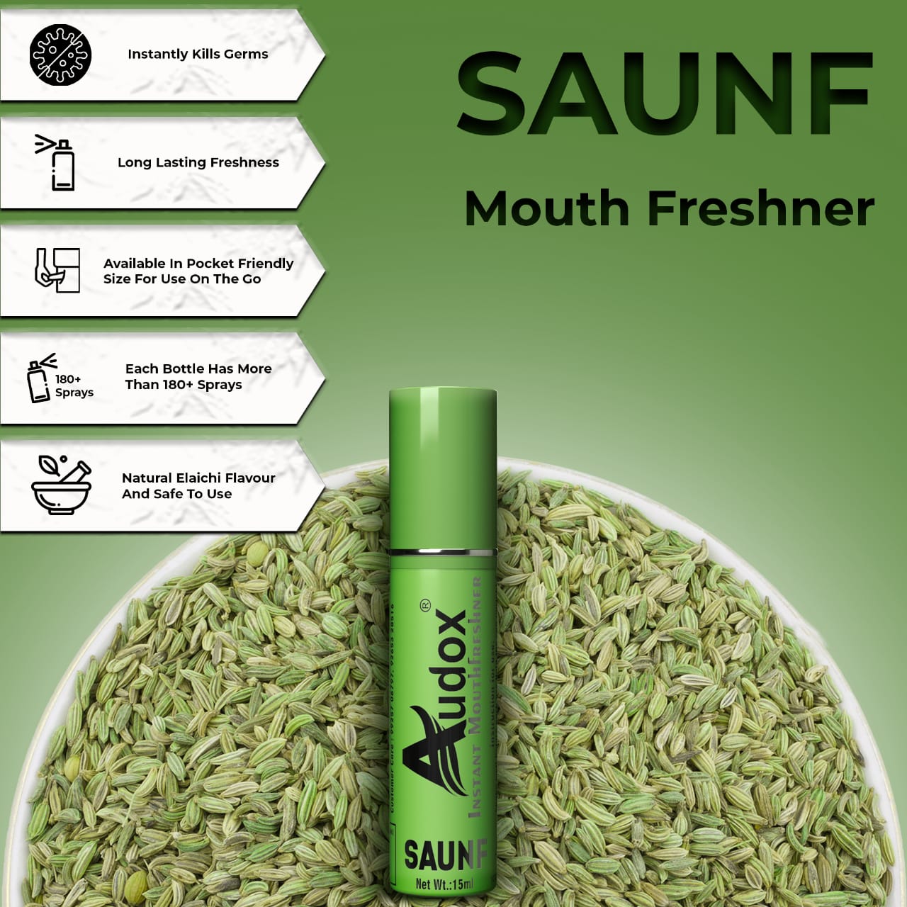 Audox Saunf Fresh 🌿