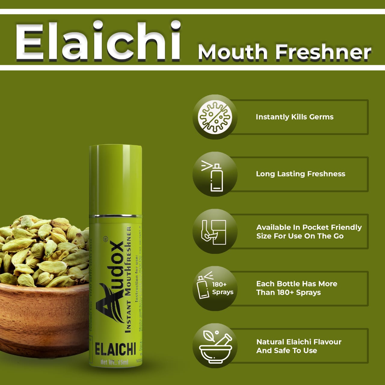 Audox Elaichi Fresh π±
