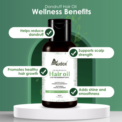 Audox Seborrhea Hair Oil - (For Dandruff)