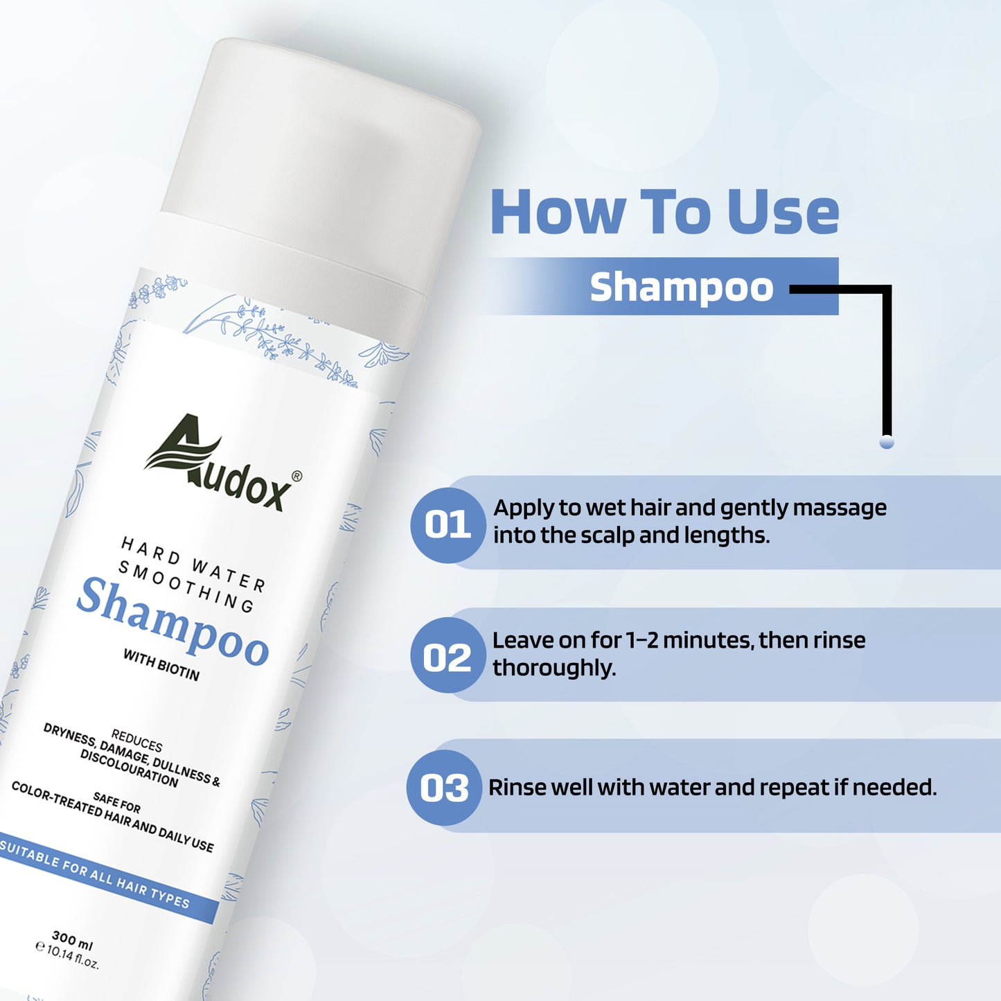 Hard Water Smoothing Shampoo with Biotin