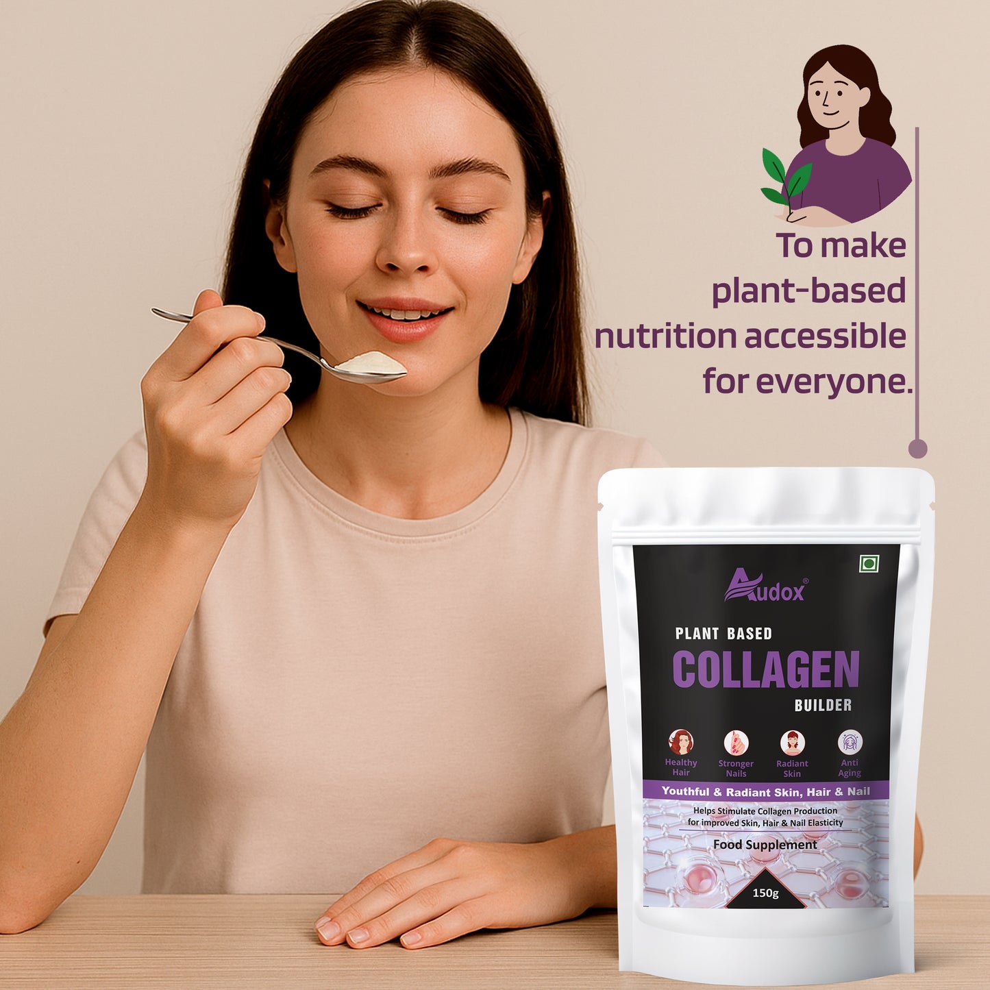 Audox Plant Based Collagen Builder