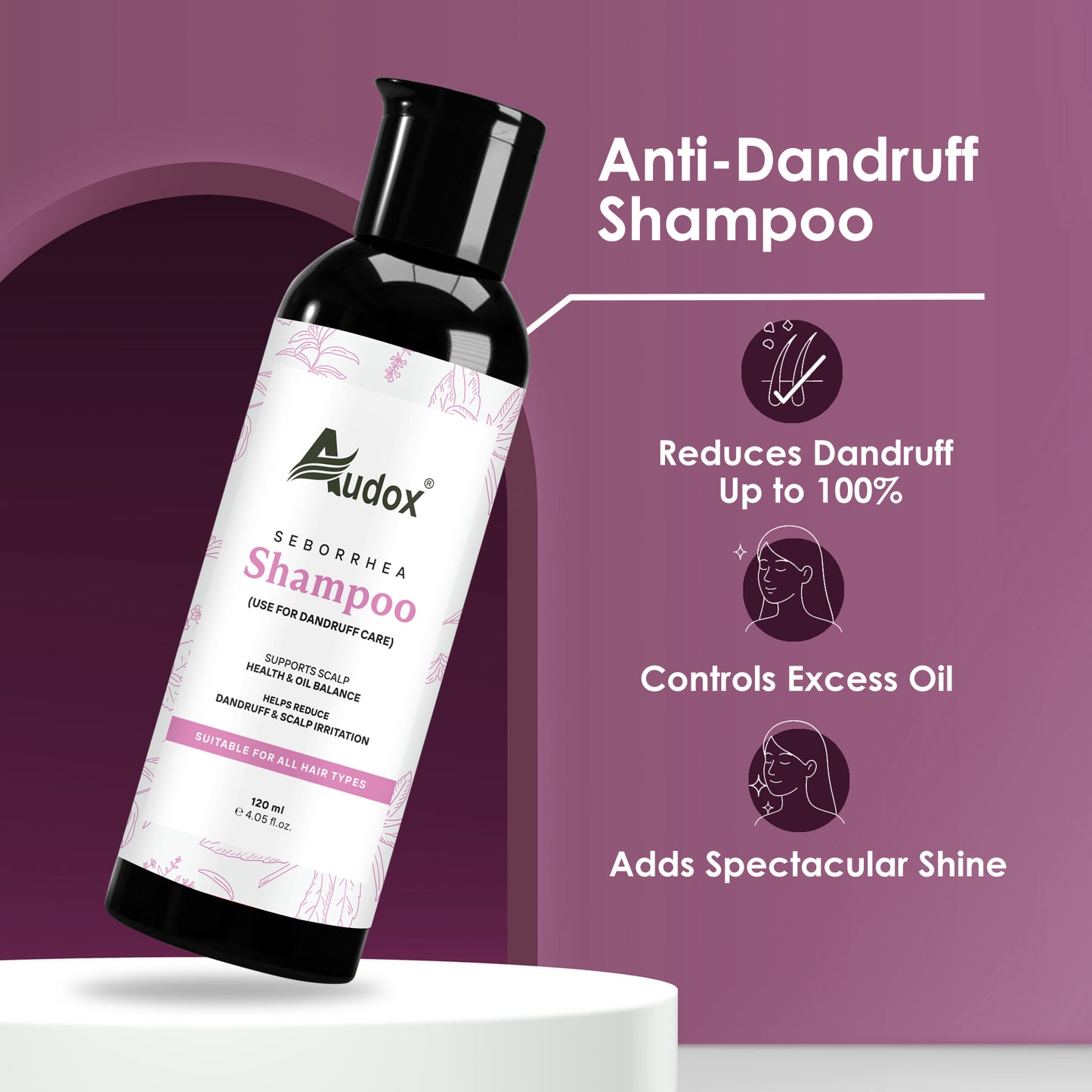 Audox Seborrhea Shampoo - (For Dandruff)